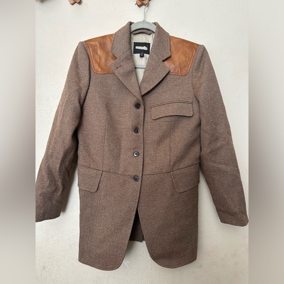 Banana Republic Riding Jacket with Leather Patches - Picture 9 of 9